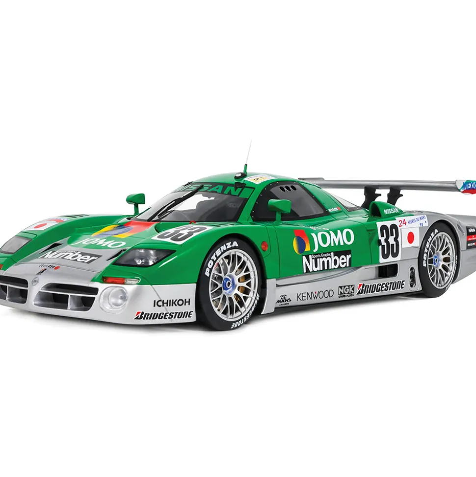 1998 Nissan R390 GT1 Le Mans - Green 1:18 Scale Cast Resin Model Car by GT Spirit