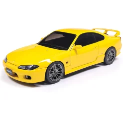 1999 Nissan Silvia S15 Spec-R Aero - Lightning Yellow 1:18 Scale Diecast Model Car by Solido
