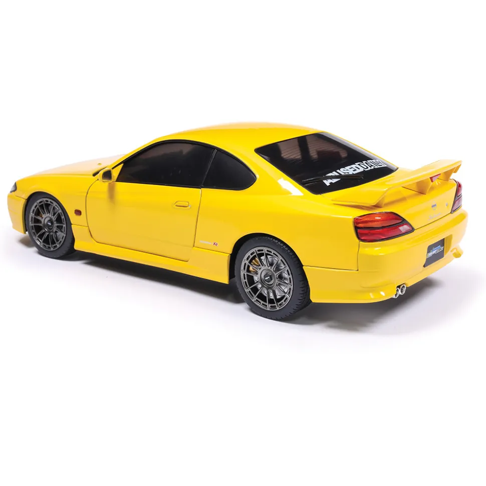 1999 Nissan Silvia S15 Spec-R Aero - Lightning Yellow 1:18 Scale Diecast Model Car by Solido