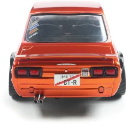 1970 Nissan Skyline (C10) Hakosuka Solido Works - Orange Metallic 1:18 Scale Diecast Model Car by Solido