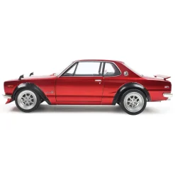 1970 Nissan Skyline (C10) Hakosuka Solido Works - Red Metallic 1:18 Scale Diecast Model Car by Solido