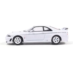 1997 Nissan Skyline GT-R R33 Nismo 400R - White 1:64 Scale Diecast Model Car by IXO Models