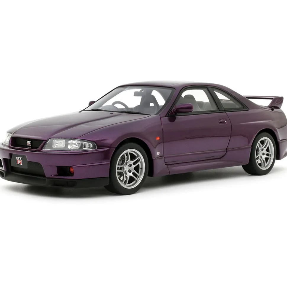 1995 NISSAN SKYLINE GT-R R33 V-SPEC - MIDNIGHT PURPLE 1:18 Scale Cast Resin Model Car by Ottomobile