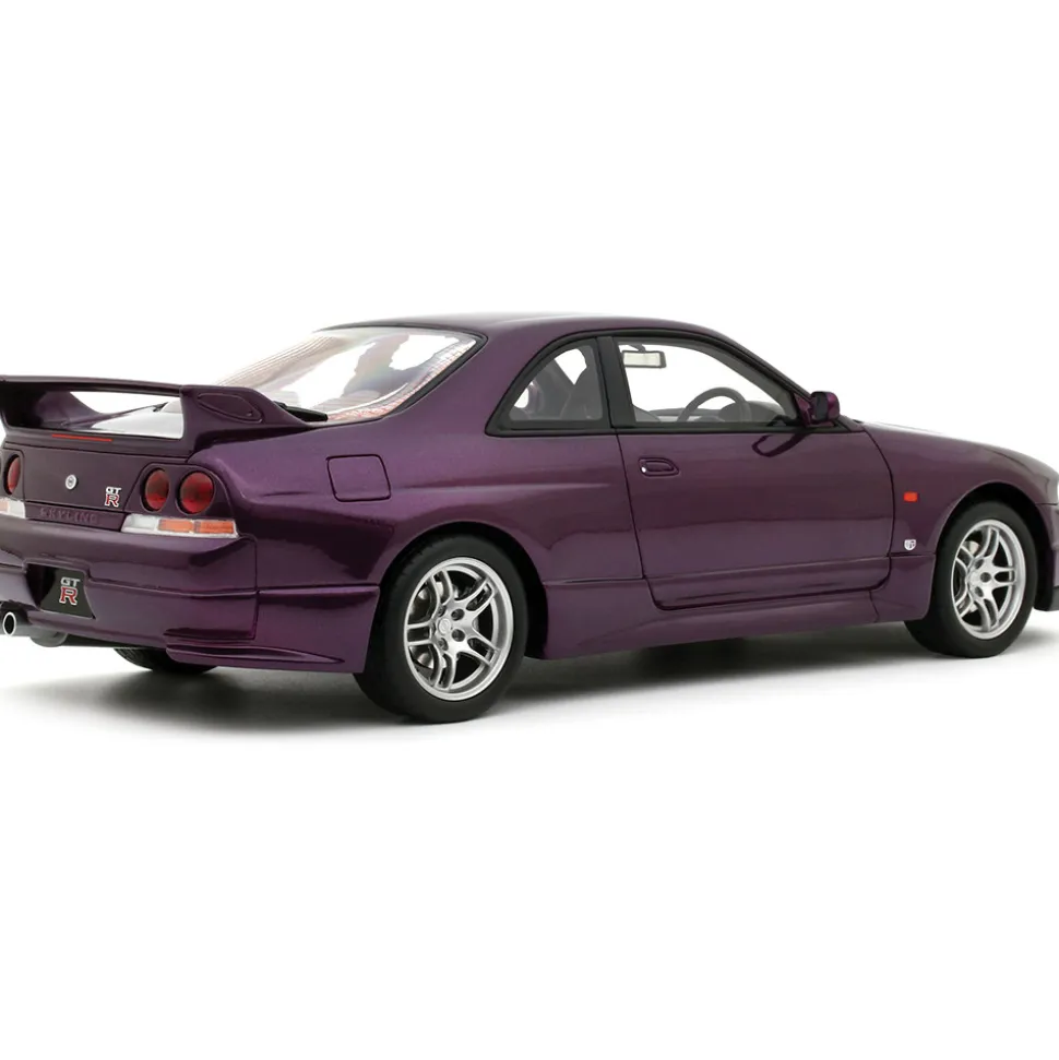 1995 NISSAN SKYLINE GT-R R33 V-SPEC - MIDNIGHT PURPLE 1:18 Scale Cast Resin Model Car by Ottomobile