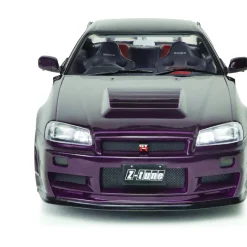 1999 Nissan Skyline (R34) GT-R Z Tune - Midnight Purple 1:18 Scale Diecast Model Car by Solido