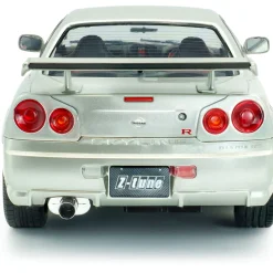 1999 Nissan Skyline (R34) GT-R Z Tune - Silver 1:18 Scale Diecast Model Car by Solido