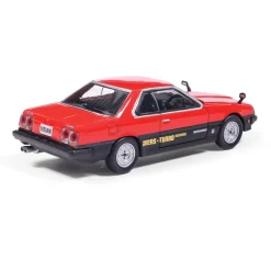 1983 Nissan Skyline 2000 Turbo RS (R30) "Iron Mask" - Red and Black 1:64 Scale Diecast Model Car by IXO Models
