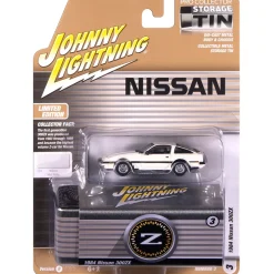 1984 Nissan 300zx - Mint White 1:64 Scale Diecast Model Car by Johnny Lightning