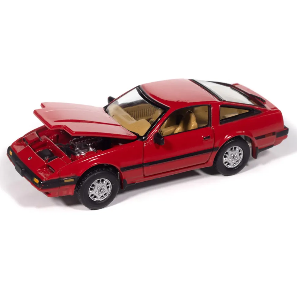 1984 Nissan 300zx - Regatta Red 1:64 Scale Diecast Model Car by Johnny Lightning