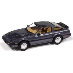 1984 Nissan 300ZX Turbo - Purple Gray Metallic 1:64 Scale Diecast Model Car by Johnny Lightning
