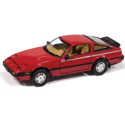 1984 Nissan 300ZX Turbo - Regatta Red 1:64 Scale Diecast Model Car by Johnny Lightning