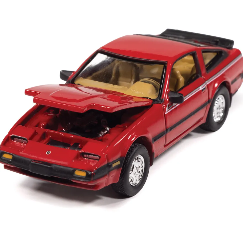 1984 Nissan 300ZX Turbo - Regatta Red 1:64 Scale Diecast Model Car by Johnny Lightning