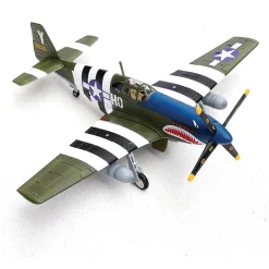 North American P-51B Mustang - John Bennett, 487th Fighter Squadron - Blue-Nosed Bastards of Bodney 1:72 Scale Diecast Metal Replica by Legion