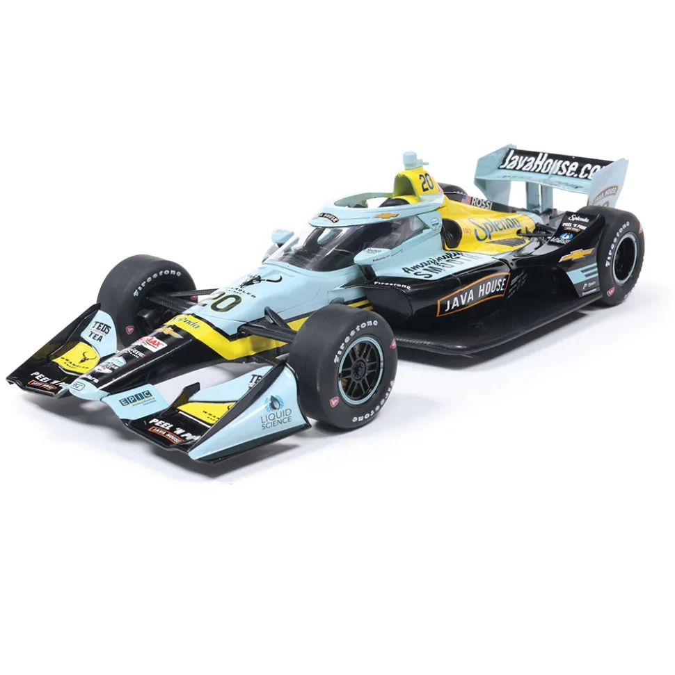 2026 NTT IndyCar Series #20 Alexander Rossi / Ed Carpenter Racing Road Course 1:18 Scale Diecast Model Car by IXO Models