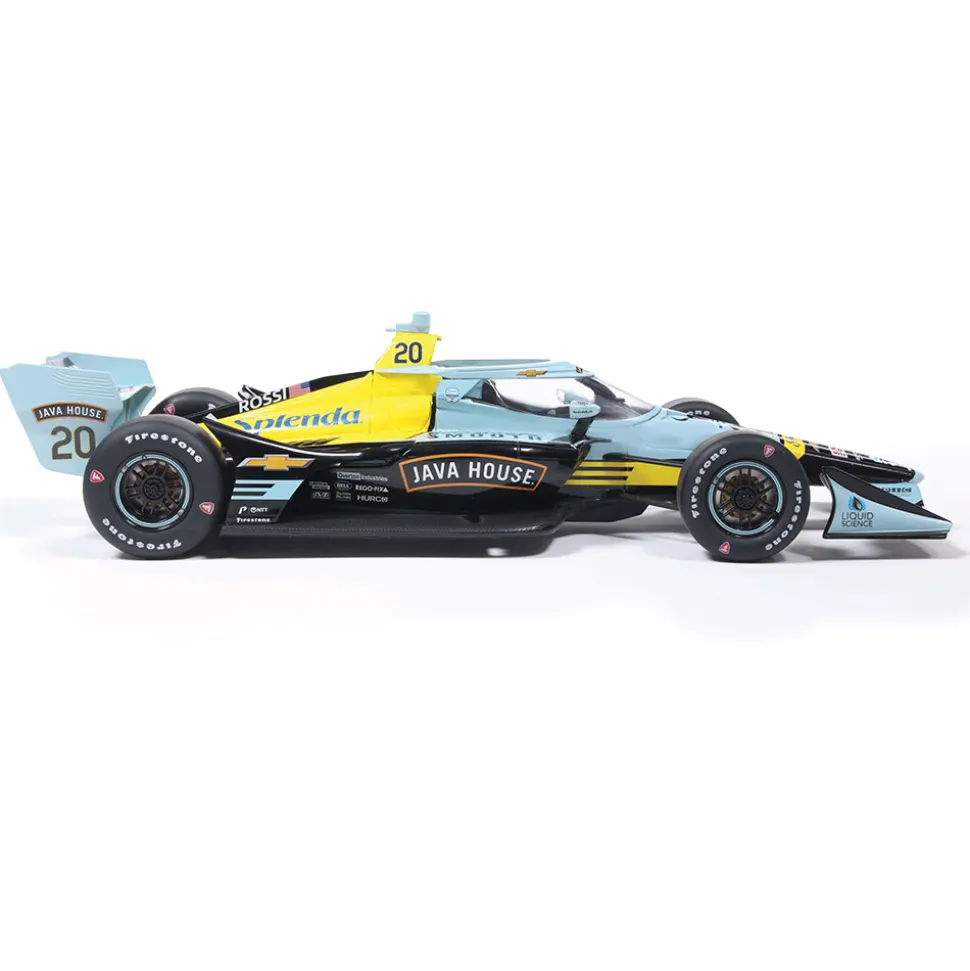2026 NTT IndyCar Series #20 Alexander Rossi / Ed Carpenter Racing Road Course 1:18 Scale Diecast Model Car by IXO Models