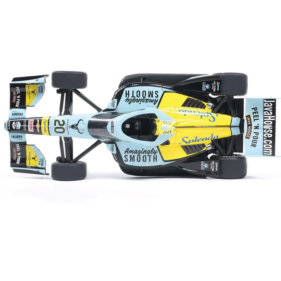 2026 NTT IndyCar Series #20 Alexander Rossi / Ed Carpenter Racing Road Course 1:18 Scale Diecast Model Car by IXO Models