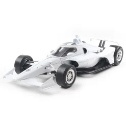 NTT INDYCAR Series - Blank White Autograph Car (Super Speedway Configuration) 1:18 Scale Diecast Model Car by IXO Models
