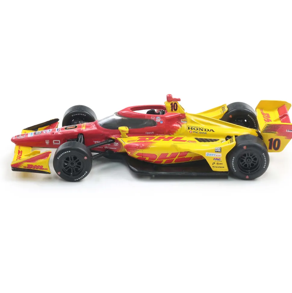 2025 NTT IndyCar Series Champion - #10 Alex Palou W/Trading Card 1:64 Scale Diecast Model Car by IXO Models