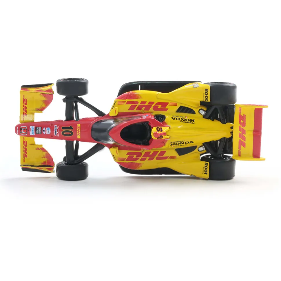 2025 NTT IndyCar Series Champion - #10 Alex Palou W/Trading Card 1:64 Scale Diecast Model Car by IXO Models