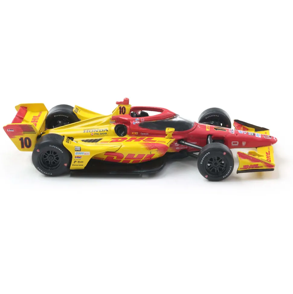 2025 NTT IndyCar Series Champion - #10 Alex Palou W/Trading Card 1:64 Scale Diecast Model Car by IXO Models