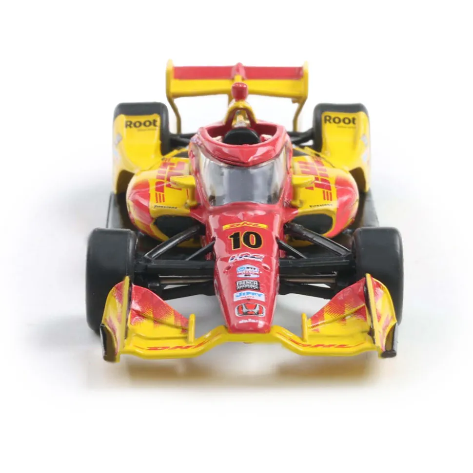 2025 NTT IndyCar Series Champion - #10 Alex Palou W/Trading Card 1:64 Scale Diecast Model Car by IXO Models