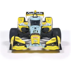 2026 NTT IndyCar Series - #21 Christian Rasmussen / Ed 1:18 Scale Diecast Model Car by IXO Models
