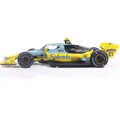 2026 NTT IndyCar Series - #21 Christian Rasmussen / Ed 1:18 Scale Diecast Model Car by IXO Models
