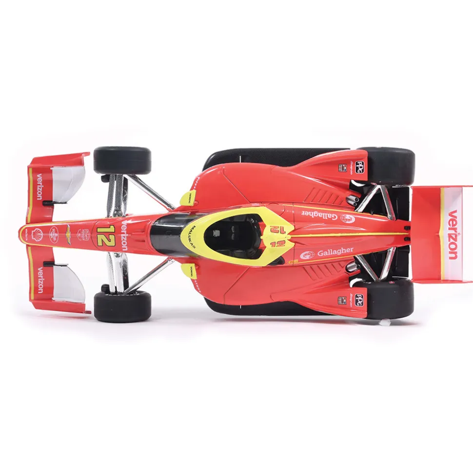 2026 NTT IndyCar Series #12 David Malukas / Team Penske Road Course 1:18 Scale Diecast Model Car by IXO Models