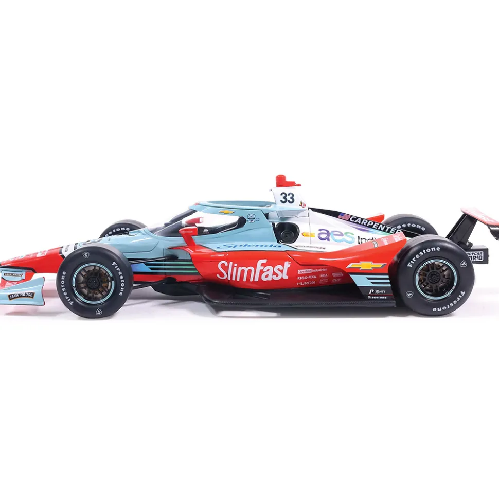 2026 NTT INDYCAR Series - #33 Ed Carpenter / Ed Carpenter Racing - Super Speedway 1:18 Scale Diecast Model Car by IXO Models