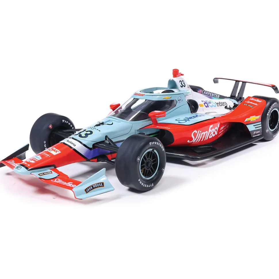 2026 NTT INDYCAR Series - #33 Ed Carpenter / Ed Carpenter Racing - Super Speedway 1:18 Scale Diecast Model Car by IXO Models