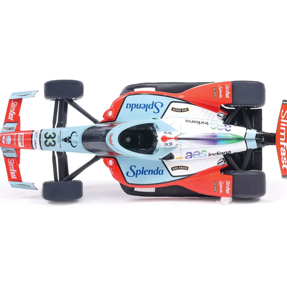 2026 NTT INDYCAR Series - #33 Ed Carpenter / Ed Carpenter Racing - Super Speedway 1:18 Scale Diecast Model Car by IXO Models