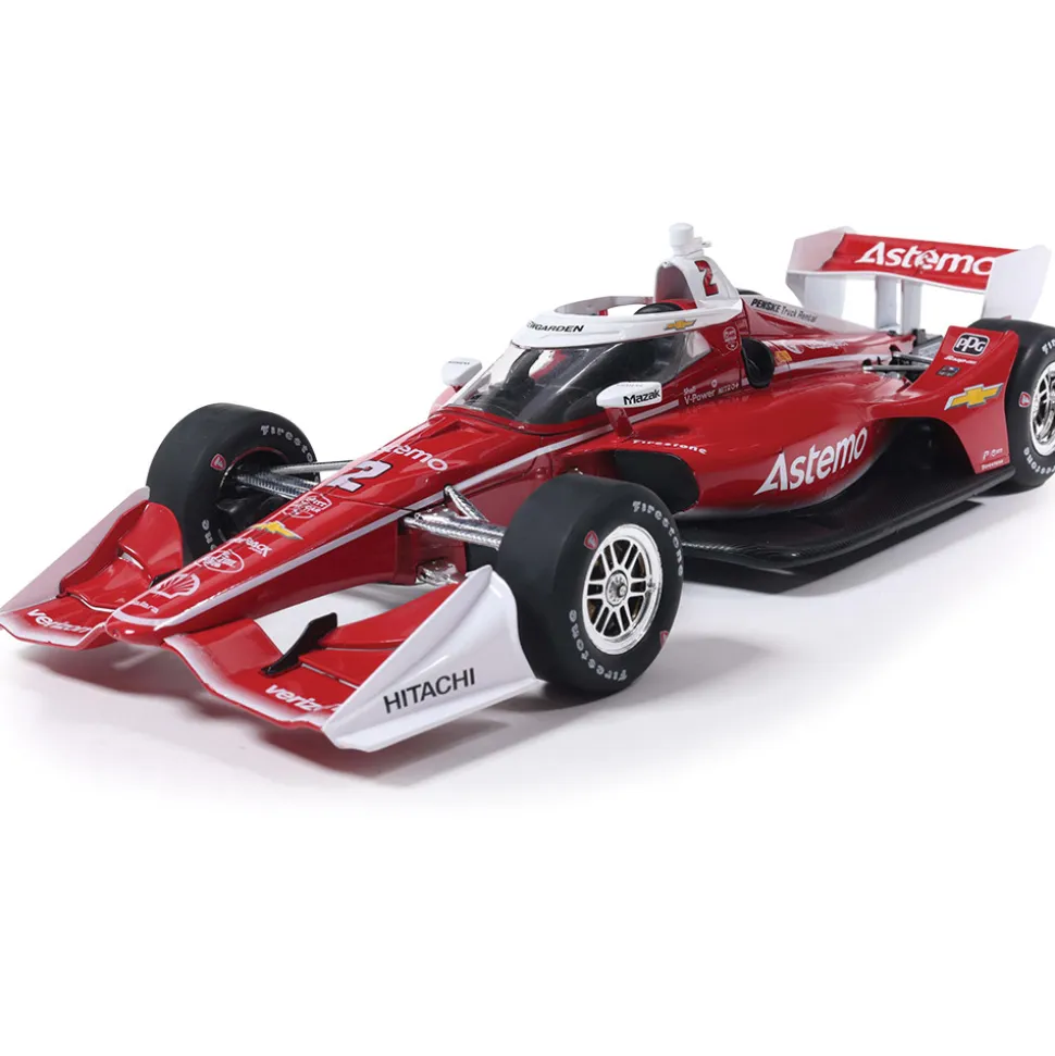 2026 NTT IndyCar Series #2 Josef Newgarden / Team Penske Road Course 1:18 Scale Diecast Model Car by IXO Models