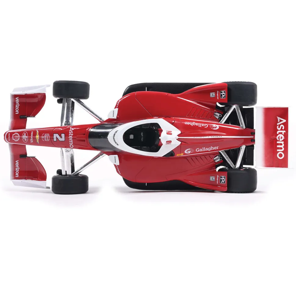 2026 NTT IndyCar Series #2 Josef Newgarden / Team Penske Road Course 1:18 Scale Diecast Model Car by IXO Models