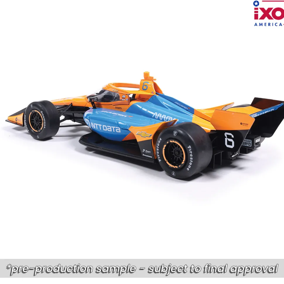 2026 NTT IndyCar Series - #6 Nolan Siegel / Arrow McLaren 1:18 Scale Diecast Model Car by IXO Models