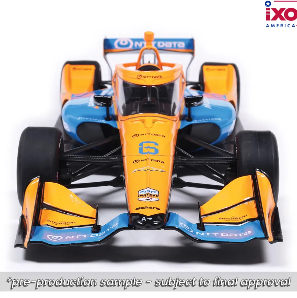 2026 NTT IndyCar Series - #6 Nolan Siegel / Arrow McLaren 1:18 Scale Diecast Model Car by IXO Models