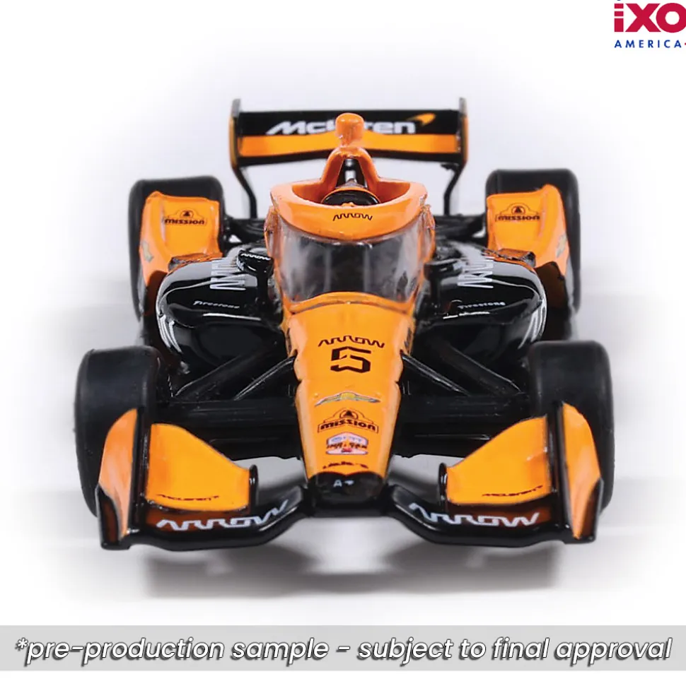 2026 NTT IndyCar Series #5 Pato O'Ward / Arrow McLaren Road Course 1:64 Scale Diecast Model Car by IXO Models