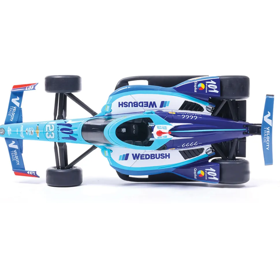 2025 NTT INDYCAR Series - #23 Ryan Hunter-Reay / Dreyer & Reinbold Racing/Cusick Motorsports, Wedbush Securities 1:18 Scale Diecast Model Car by IXO Models