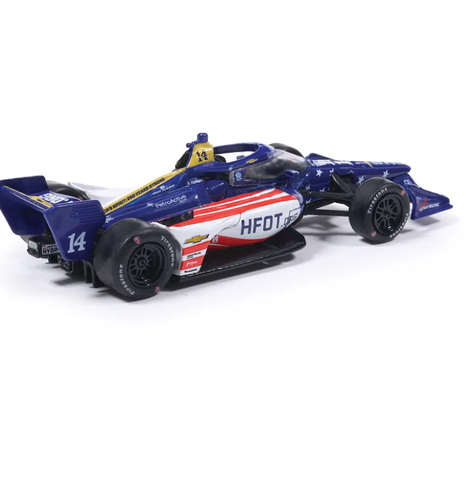 2026 NTT IndyCar Series #14 Santino Ferrucci / AJ Foyt Racing Super Speedway 1:64 Scale Diecast Model Car by IXO Models