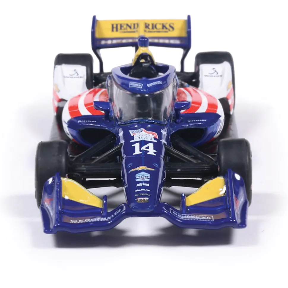 2026 NTT IndyCar Series #14 Santino Ferrucci / AJ Foyt Racing Super Speedway 1:64 Scale Diecast Model Car by IXO Models