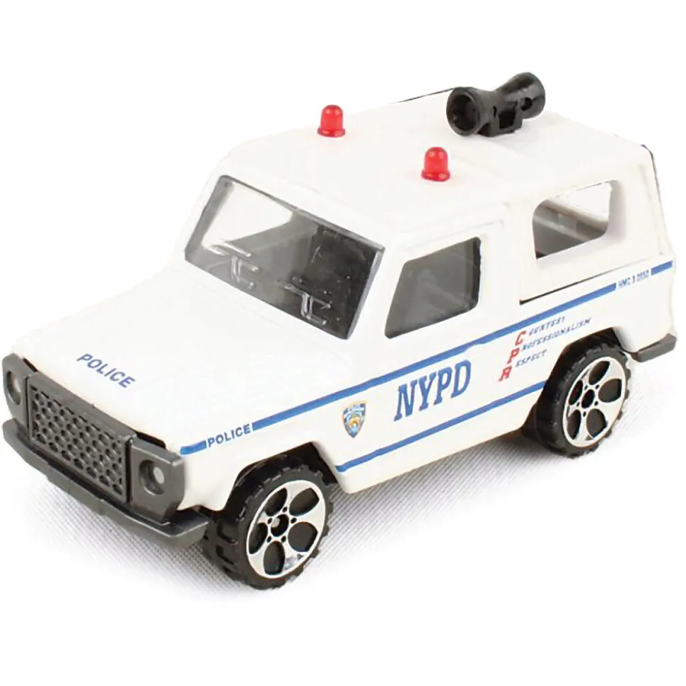 NYPD 5 Car Diecast Vehicle Set Diecast Model Truck by Daron