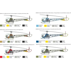 OH-13 Sioux 1/48 Kit 1:48 Scale Plastic by Italeri