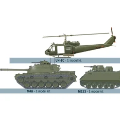 Op. Silver Bayonet - Vietnam War 1/72 Figure Kit 1:72 Scale Plastic Model Kit by Italeri