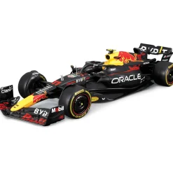 2023 Oracle F1 Red Bull RB19 w/figure - Perez #11 1:24 Scale Diecast Model Car by Bburago