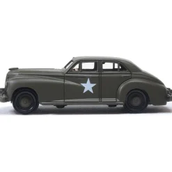 1942 Packard Clipper Touring Sedan - U.S. Army Staff Car 1:87 Scale by Oxford Diecast