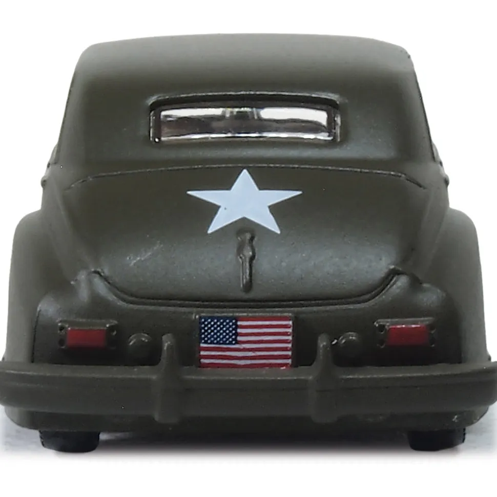 1942 Packard Clipper Touring Sedan - U.S. Army Staff Car 1:87 Scale by Oxford Diecast