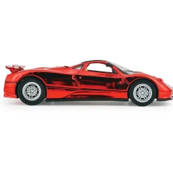 Pagani Zonda C12 Mirror Finish Red - That's a Wrap 1:24 Scale Diecast Model Car by Motormax