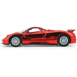 Pagani Zonda C12 Mirror Finish Red - That's a Wrap 1:24 Scale Diecast Model Car by Motormax