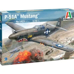 P-51A Mustang 1/72 Kit Italeri (1423) 1:72 scale Plastic by Italeri