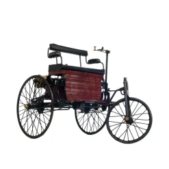 1886 Patent Wagen Metal Scuplture Diecut Model Car by Old Modern Handicraft
