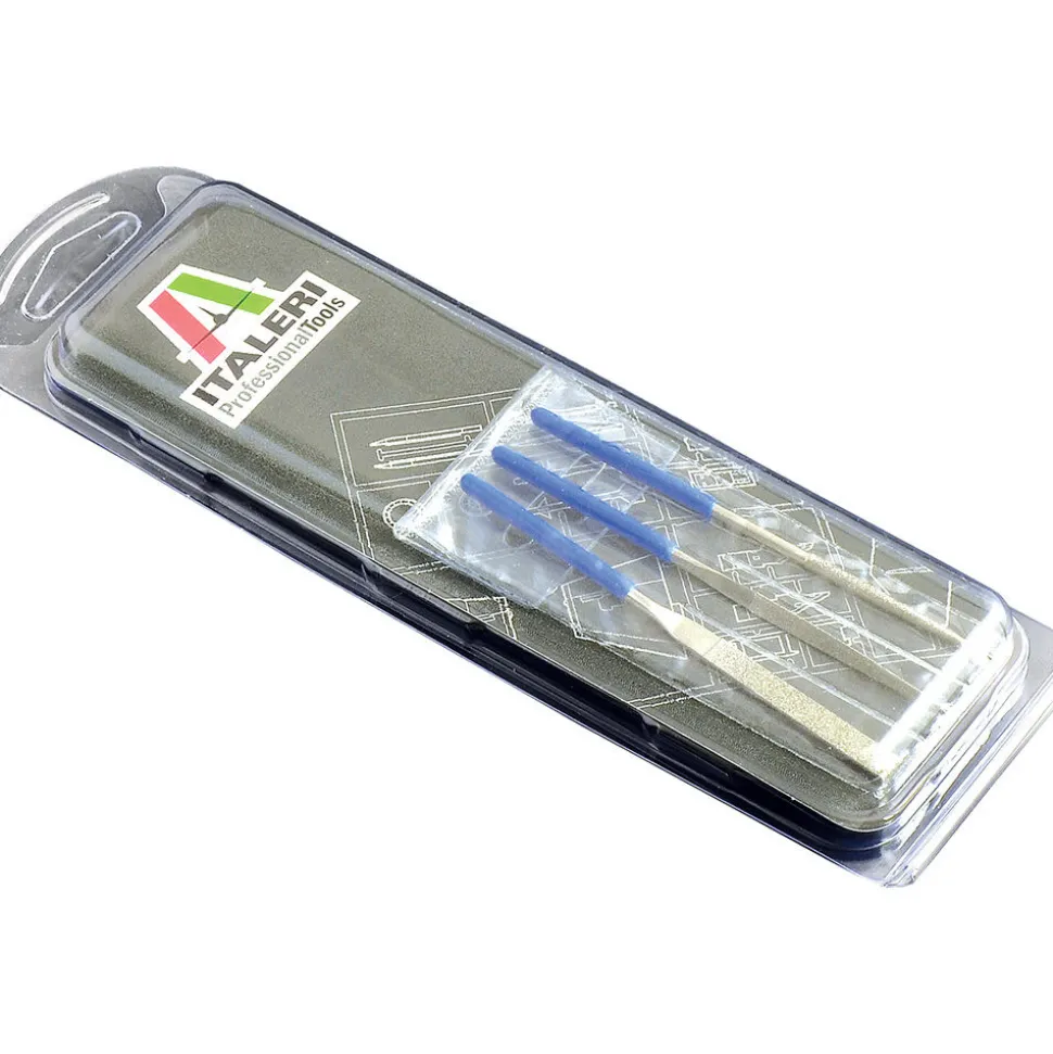 3 pcs mini diamond file set (100mm) Italeri (50820) by Italeri